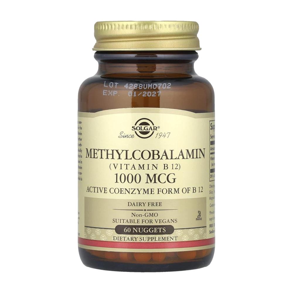 솔가 비타민 B12 메틸코발라민 1000mcg 60정 - 상품 이미지