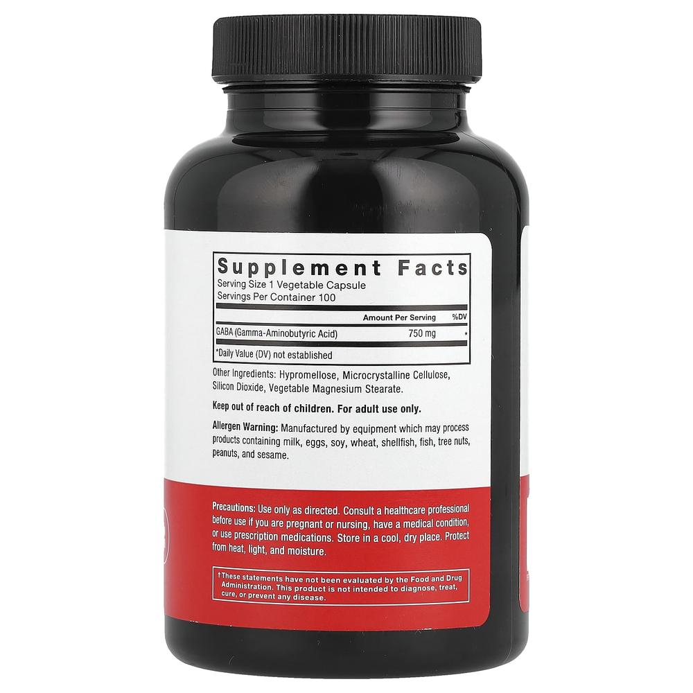 포스팩터 가바 GABA 750mg 100정 - 상세 이미지 2