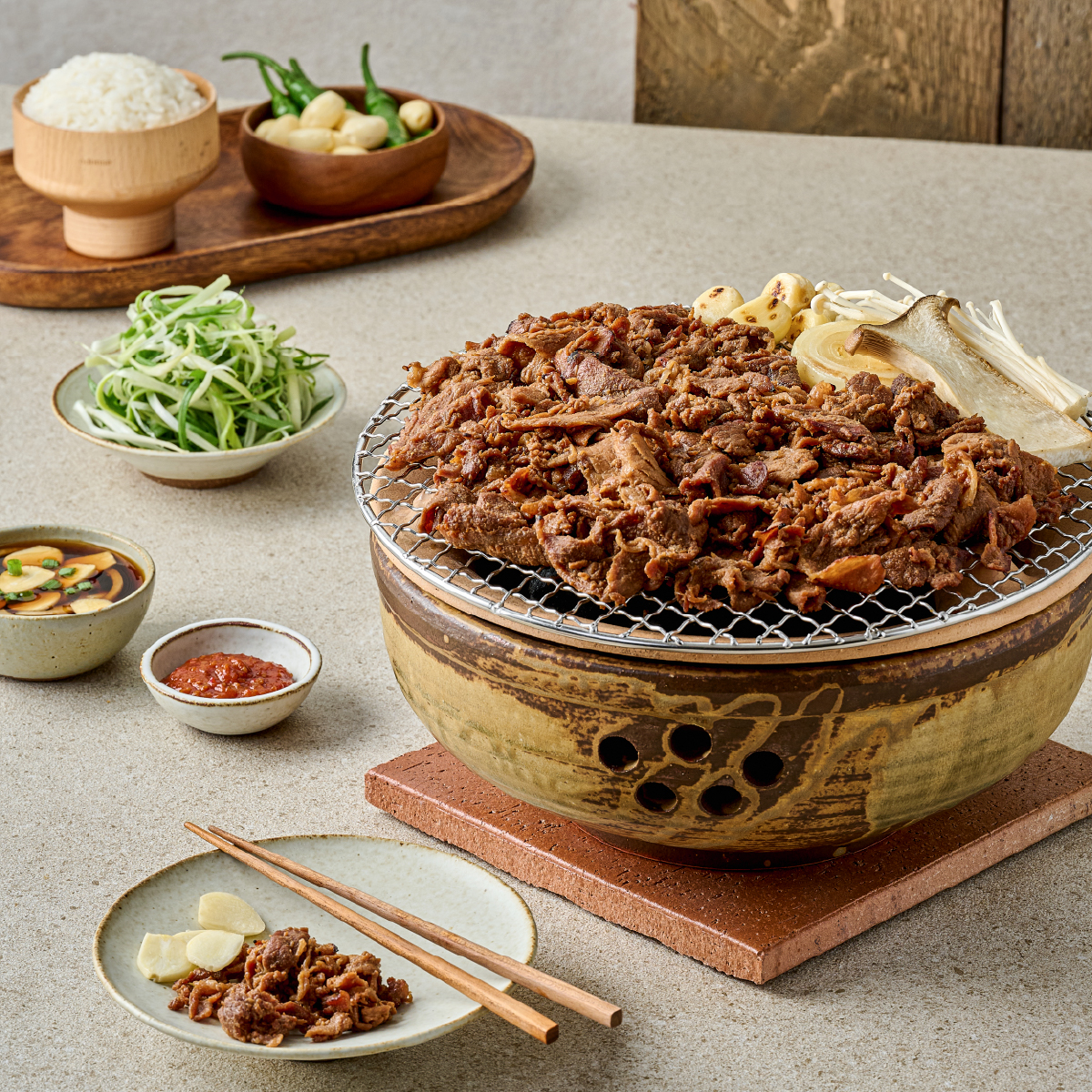 불맛 대구 직화 석쇠 불고기 150g 1개 연탄 전자렌지 밀키트 간장양념 캠핑 술안주 반찬 - 상세 이미지 3
