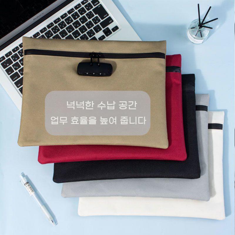 여행용 분실방지 지갑 카드 동전 비밀번호 여권 잠금 휴대용 도난방지 - 상세 이미지 3