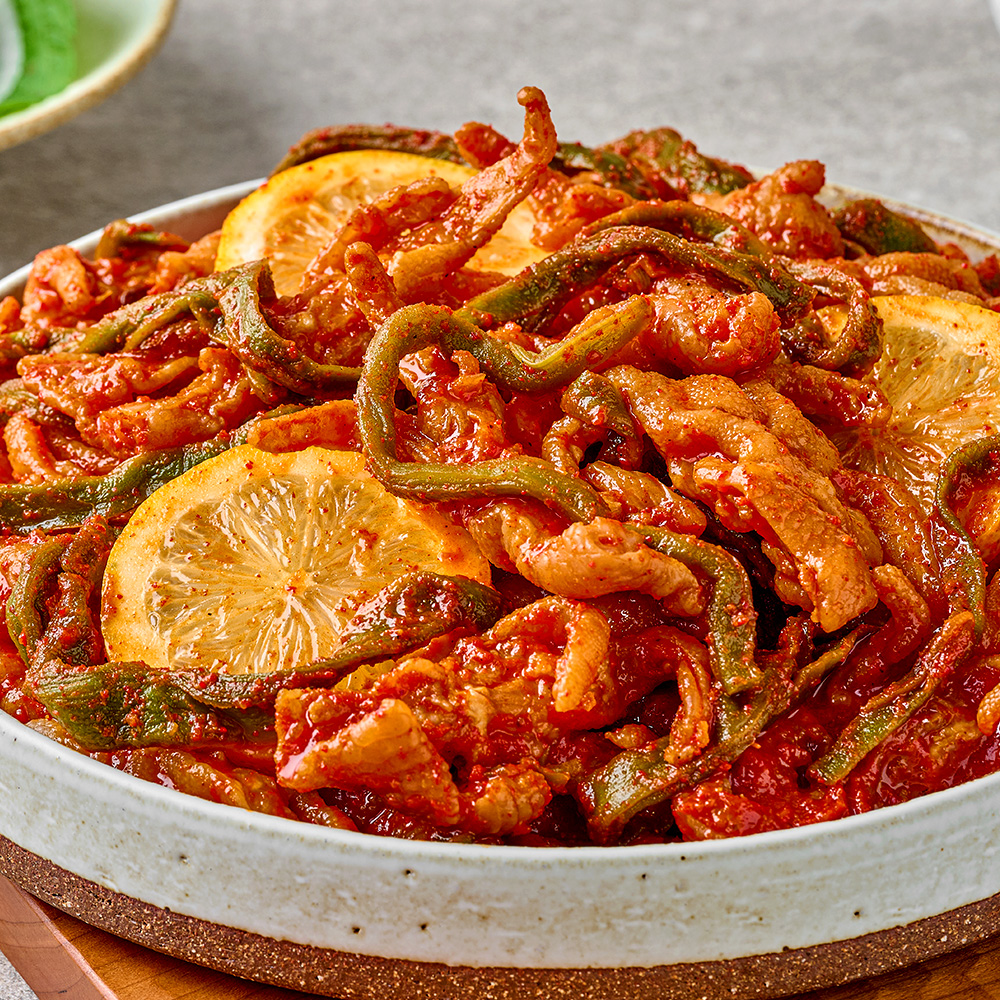 집에서먹자 레몬무뼈닭발 닭발 무침 궁채 냉닭발 400g - 상세 이미지 3
