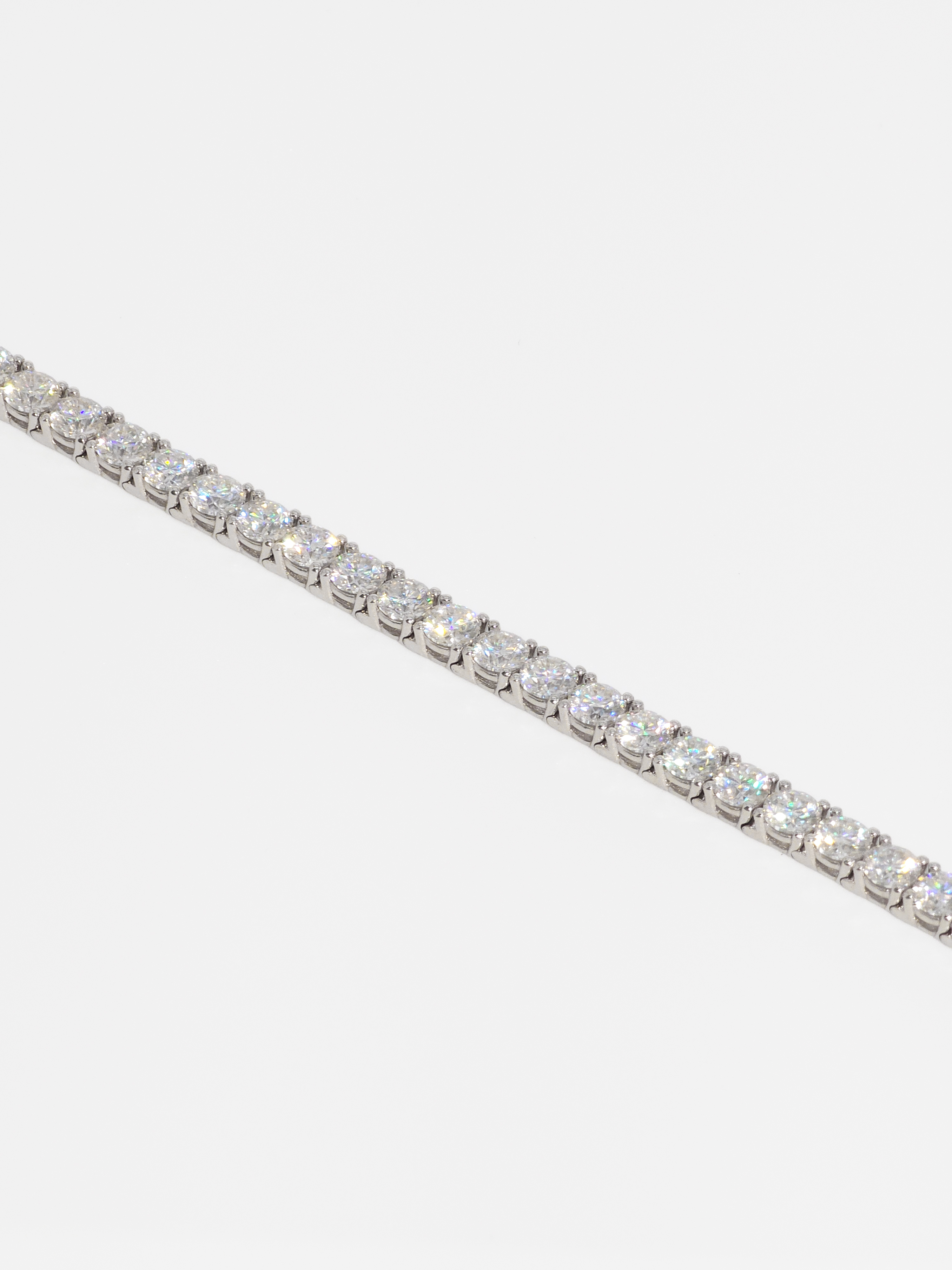 랩다이아 테니스팔찌 3.5mm 고퀄리티 랩다이아몬드 14k 18k 이미지 8