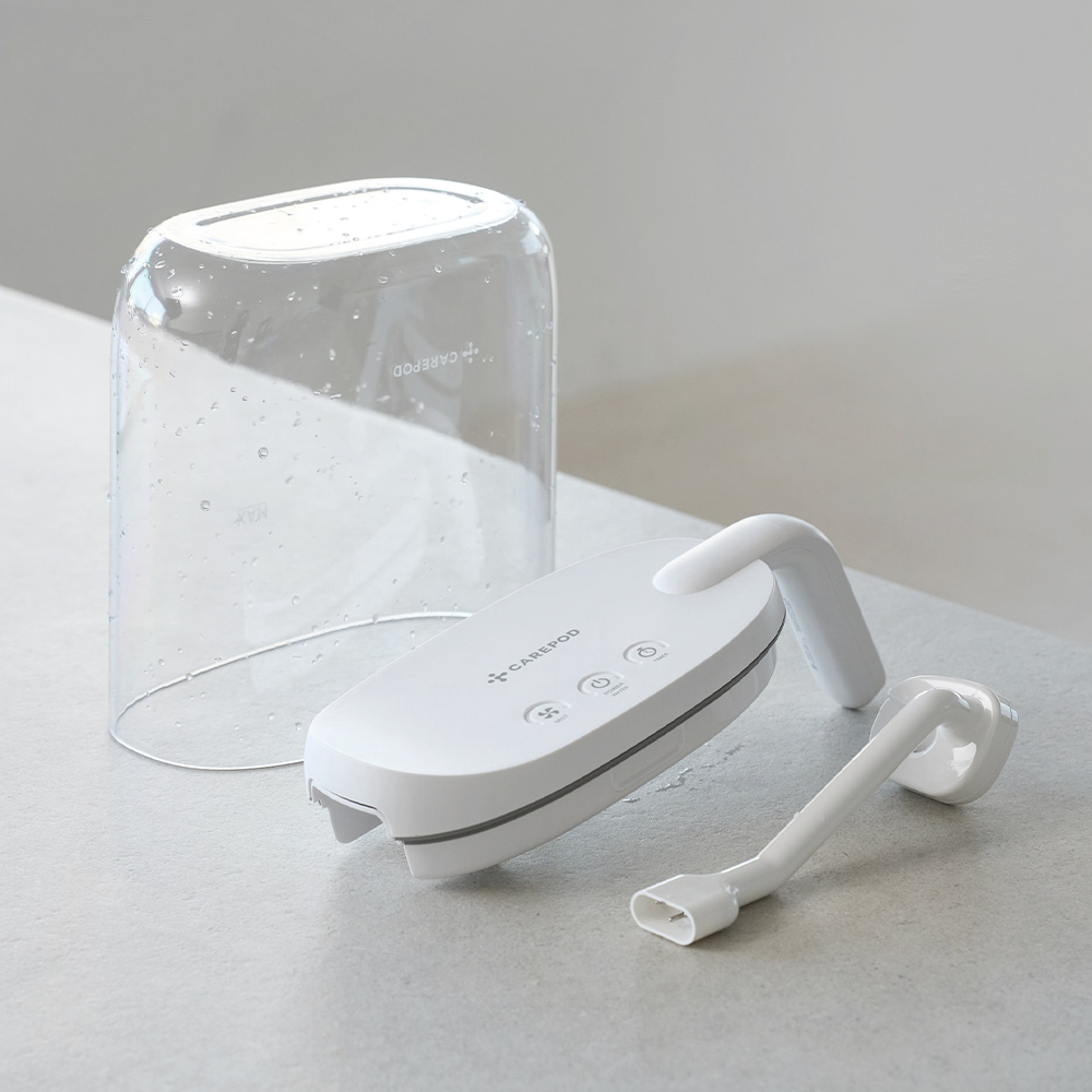 케어팟 슬림형 투명 수조 신생아 아기 가습기 MS021P