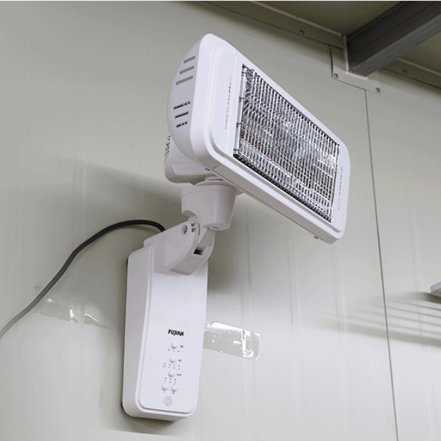 공장 벽걸이히터 식당 화장실 벽난로 작업장 근적외선난방기