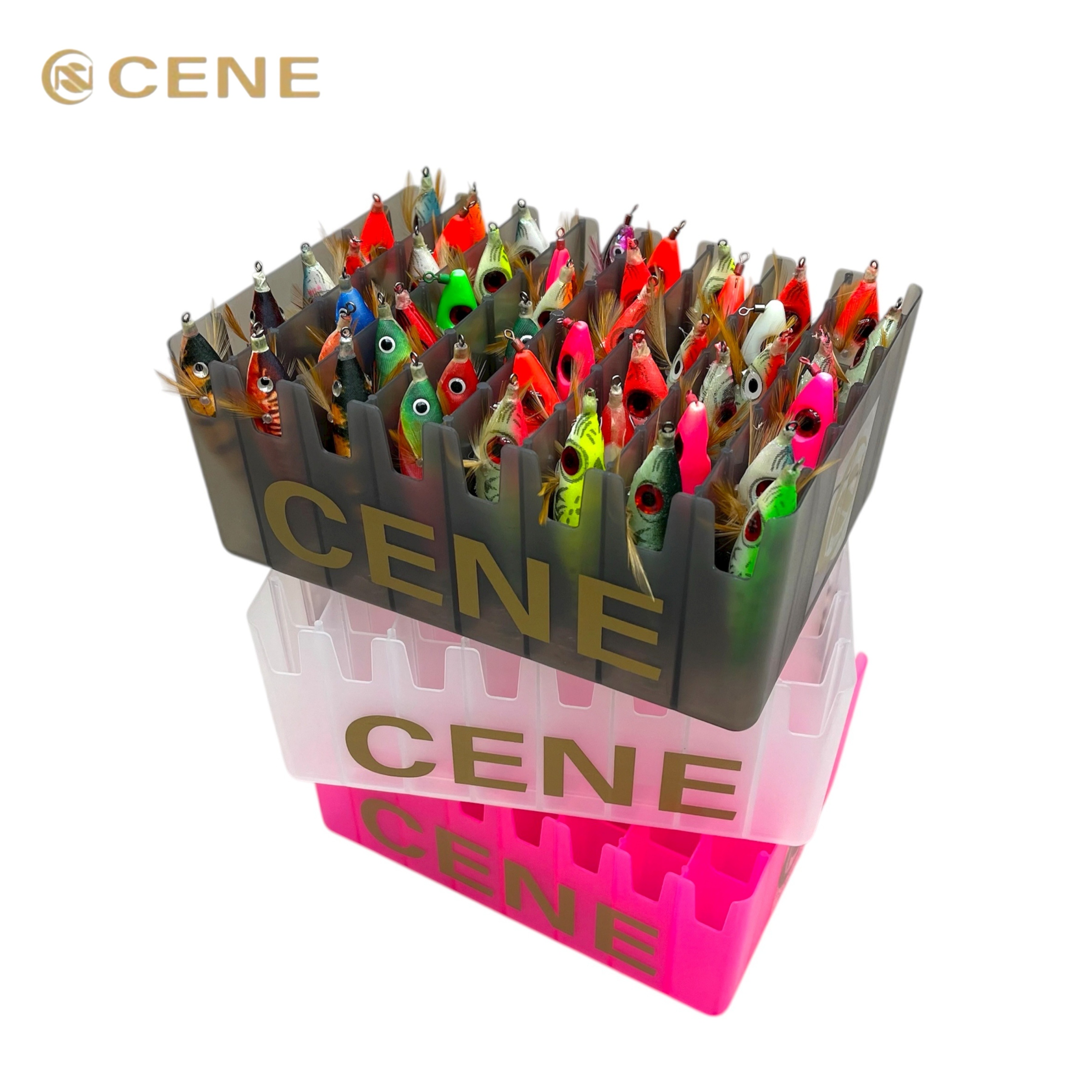 CAPOS 세네 에기트레이 9cm 12cm 에기보관 - 상품 이미지