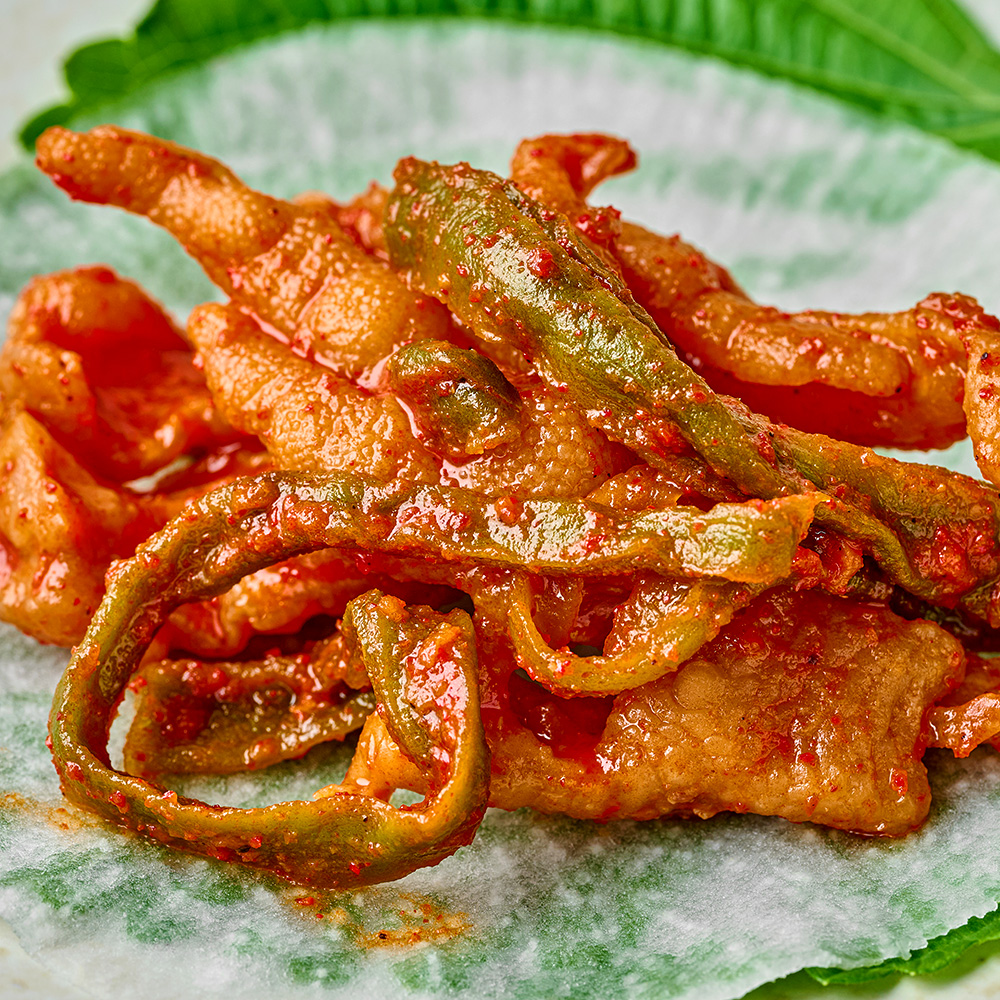집에서먹자 레몬무뼈닭발 닭발 무침 궁채 냉닭발 400g - 상세 이미지 4