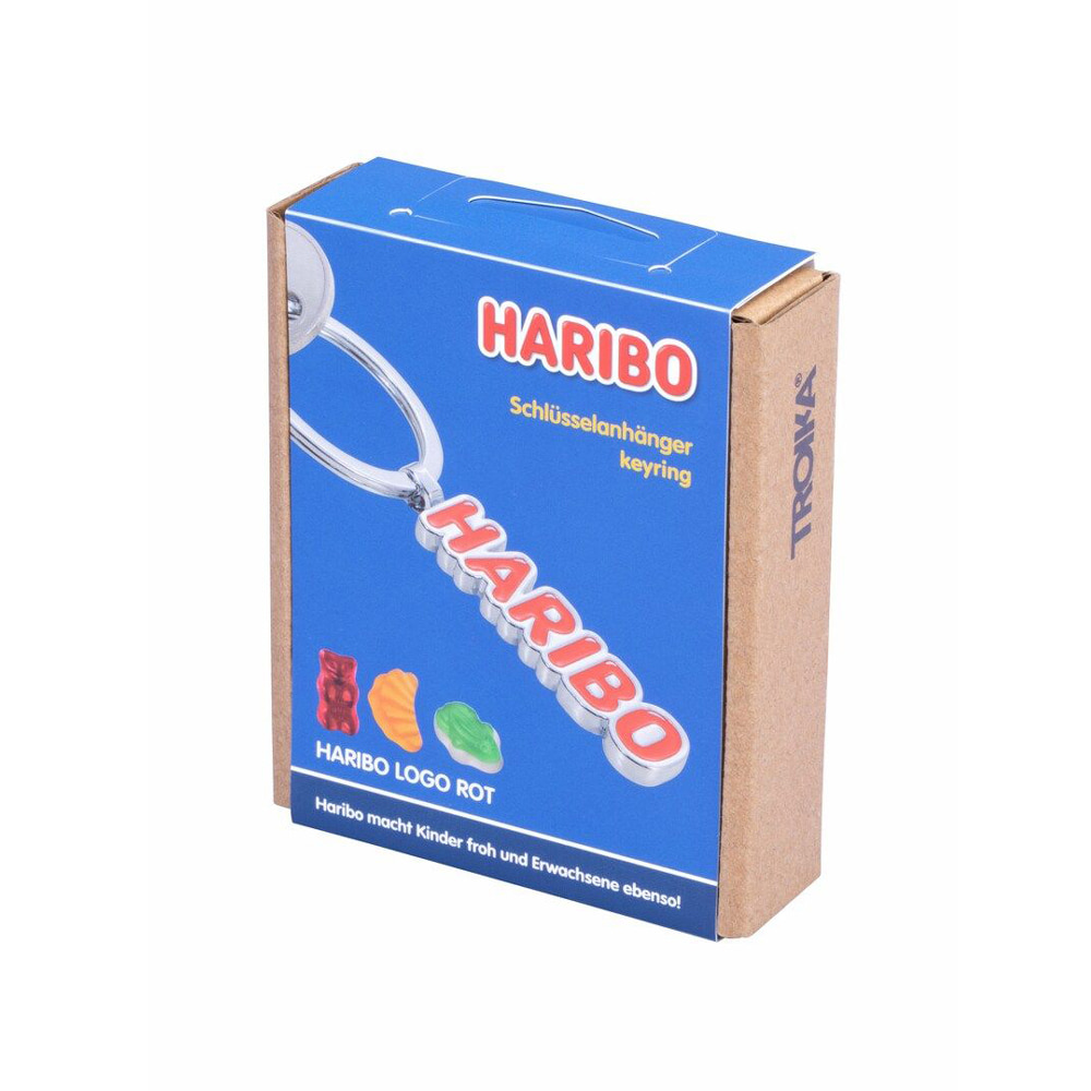 독일 브랜드 트로이카 명품키링 달콤한 추억 HARIBO 로고 키링 행운과 향수의 상징(HB-K05/RD) - 상세 이미지 3