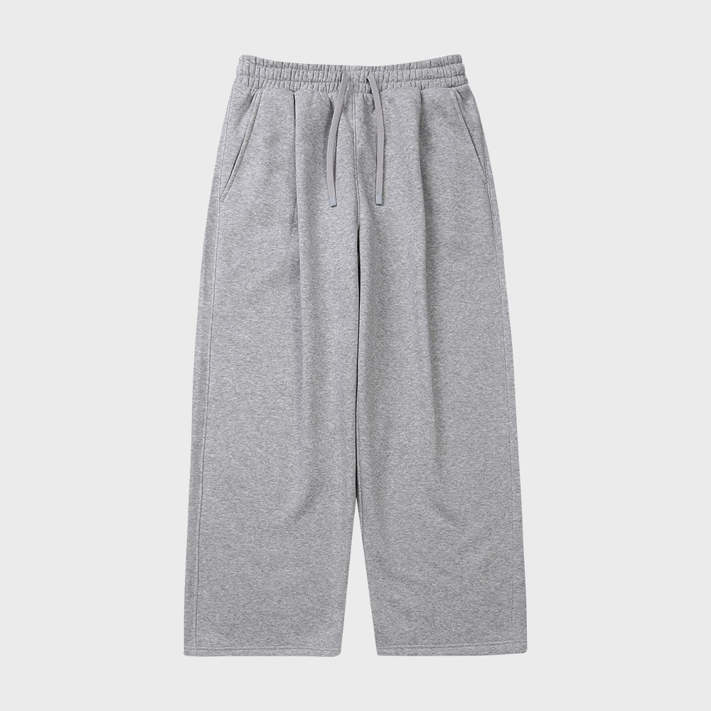 트레이닝 팬츠 남자 츄리닝 바지 트레이닝복 보아털 기모 와이드 빅사이즈 - 상세 이미지 2