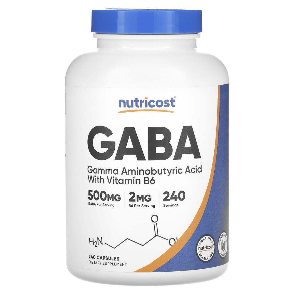뉴트리코스트 가바 GABA 비타민b6 500mg 240정 - 상품 이미지