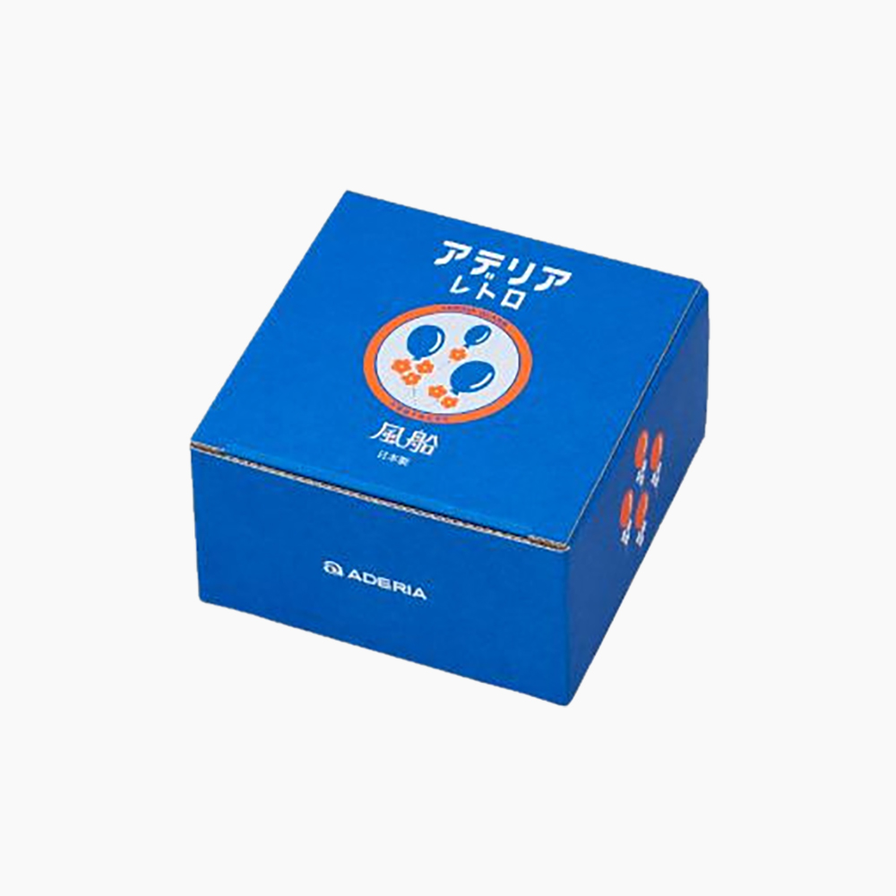 [아데리아] 레트로 유리 요거트볼 와이드 225ml, Balloon - 상세 이미지 2