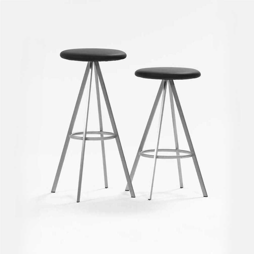 바스툴 바체어 미니멀 높은 스탠드 모던 철제 킨포크 65cm - 상품 이미지