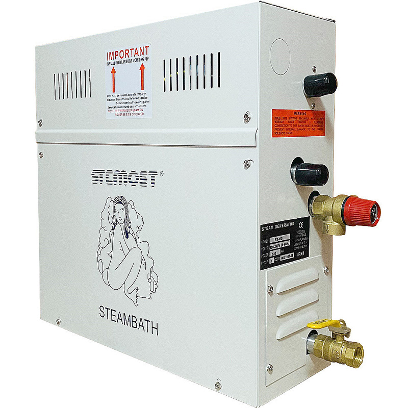 사우나 스팀 증기 스팀머신 발생기 습식 찜통 찜질방 4.5KW 220V