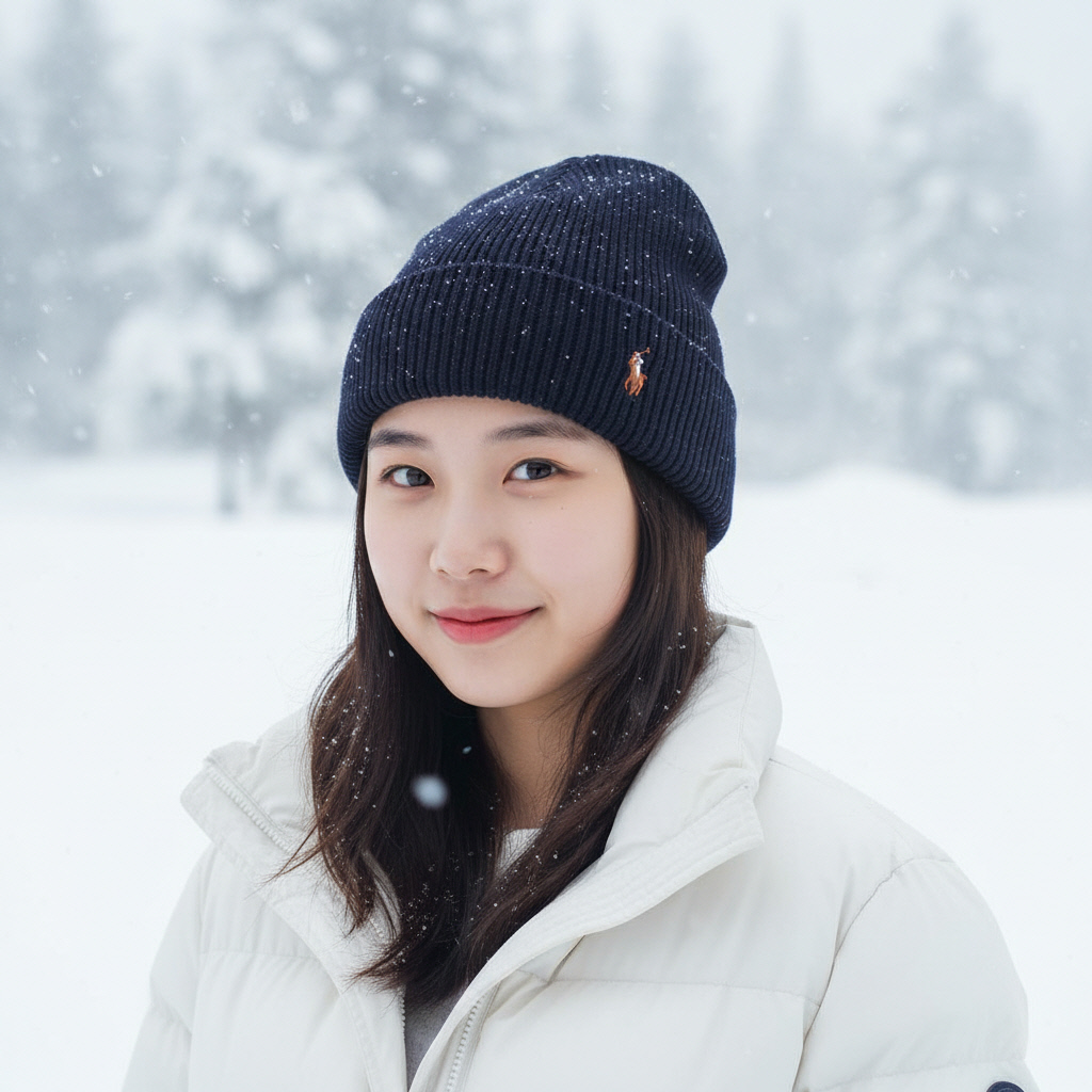 폴로 랄프로렌 시그니처 비니 모자 멀티포니 이미지 7