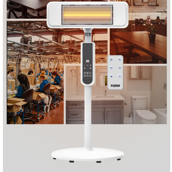 사무실 스탠드히터 카페 식당난방기 근적외선히터 공장난로