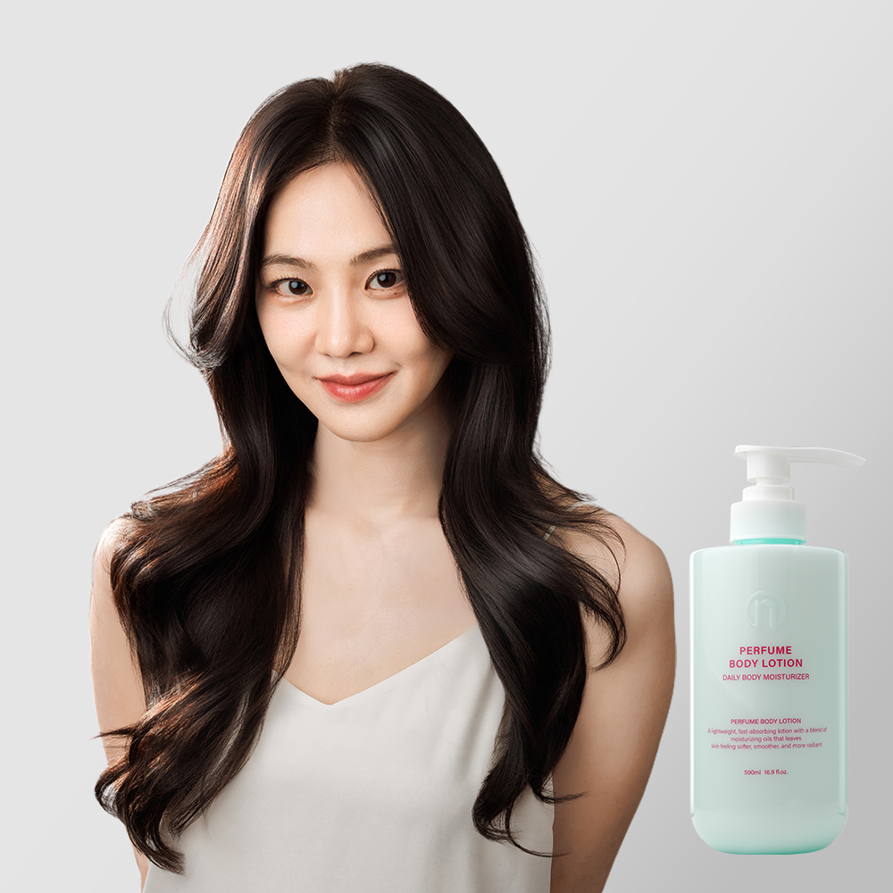 더나플러스 퍼퓸 한지은 바디로션 500ml 촉촉한 보습제 바디 크림 - 상품 이미지