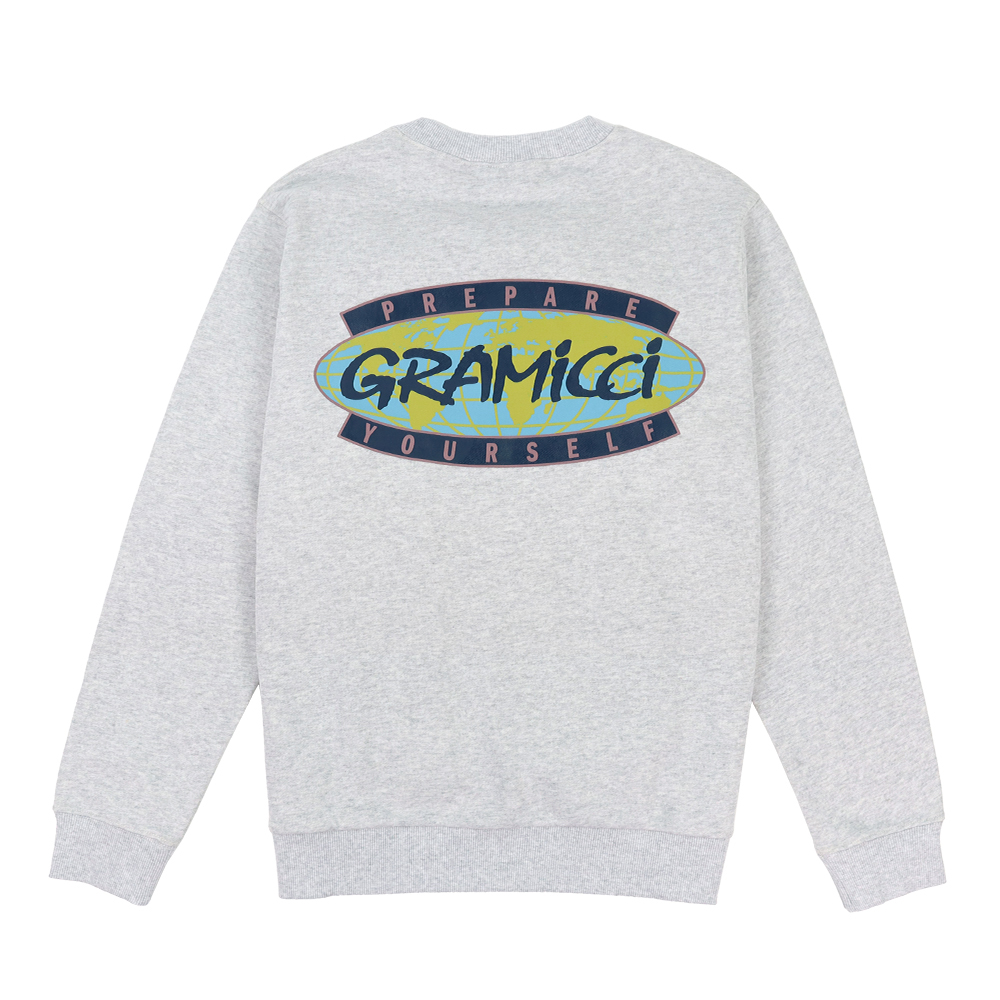 그라미치 PREPARE YOURSELF 맨투맨 G4FU-J114 GREY HEATHER - 상세 이미지 2