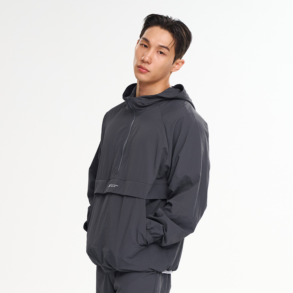 [2PACK] 남자 여성 캠프 아노락 러닝 자켓 바람막이 긴팔 운동복 런닝 등산복 이미지 6