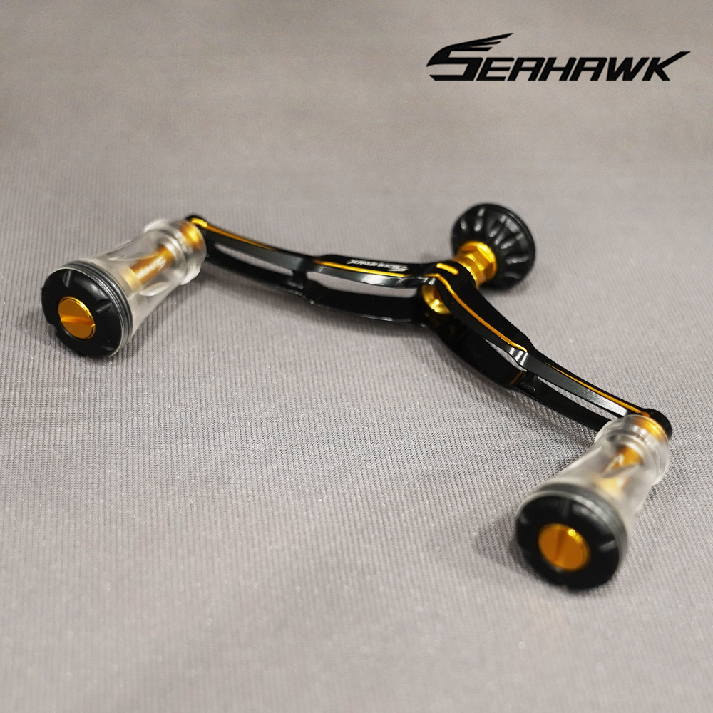 씨호크 SDAC 100 스피닝 더블핸들 스피닝릴 튜닝 릴스탠드 세트 B-01 블랙골드 이미지 7