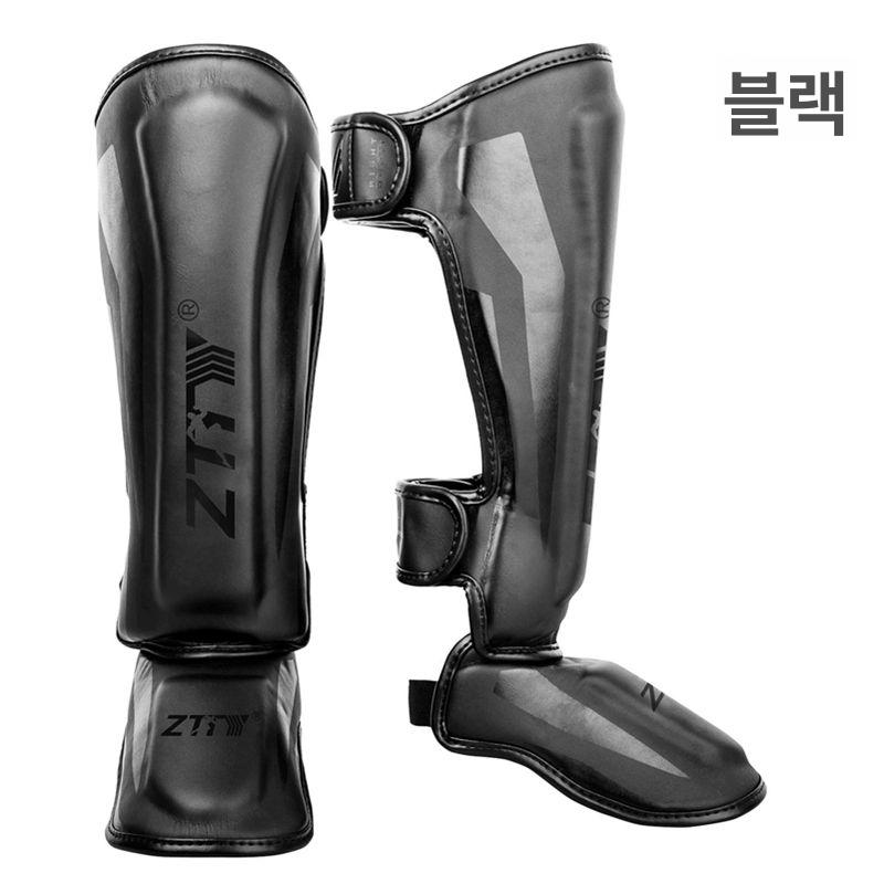 종합격투기 무에타이 킥복싱신가드 신가드 블랙오렌지 태권도 복싱 정강이 권투 블랙 L - 상세 이미지 5