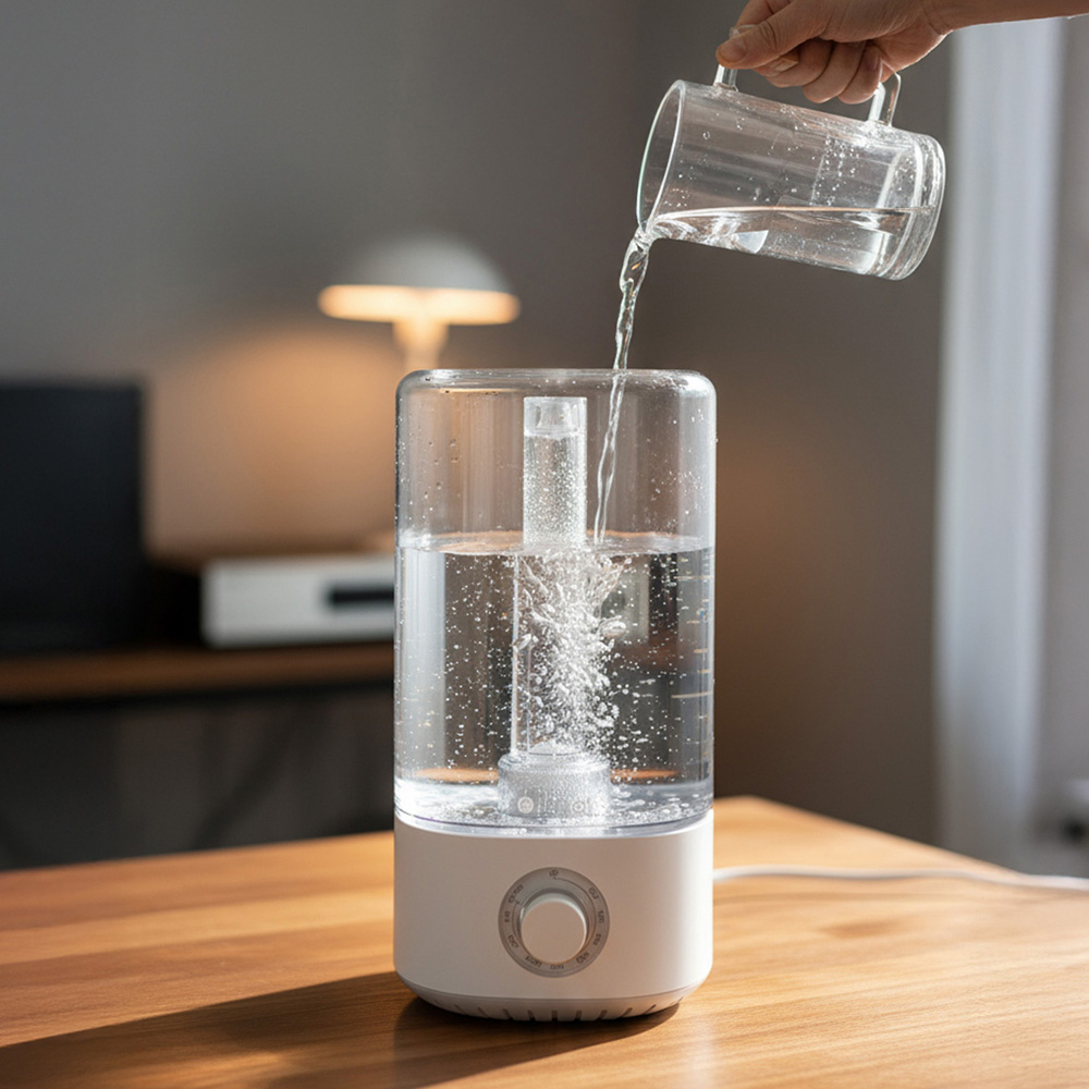 이놀 UV-C 살균가습기 5.5L 대용량 필터없는 통세척 저소음 아기 신생아 복합식 가습기