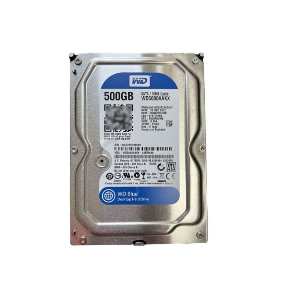 HDD 2TB R710 하드 드라이브 SAS 2T 0NPVM6 3.5인치 서버 씨게이트 WD5000AAKX 500G 블루 500GB - 상품 이미지