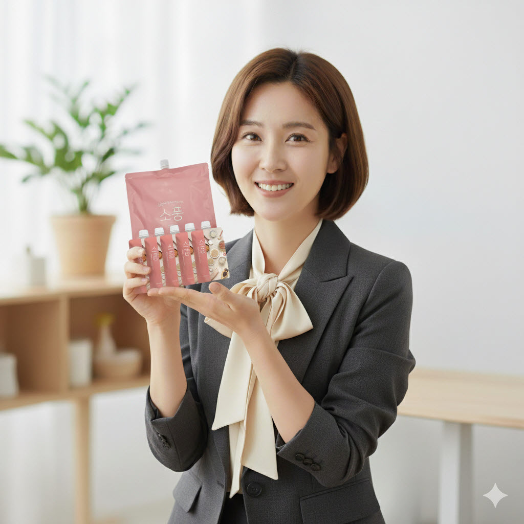 엄선된 국산곡물 소풍 간편 미숫가루 40g 5개 - 상품 이미지