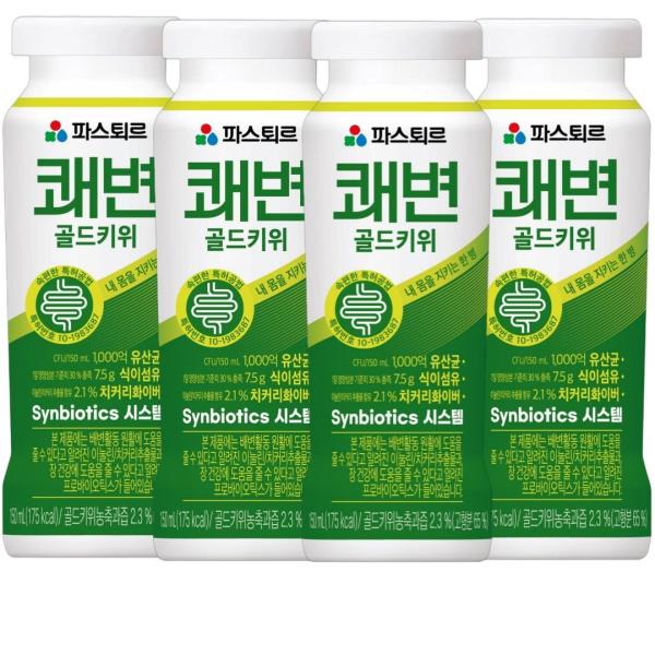 파스퇴르 쾌변요구르트 150ml 골드키위 16개 이미지 2
