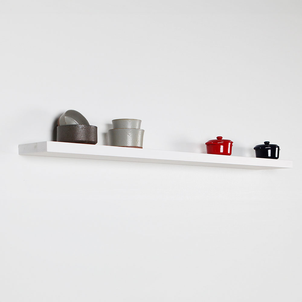 무지주 벽선반 원목 나무 벽걸이선반 인테리어 1800x150, 1단, 화이트워시