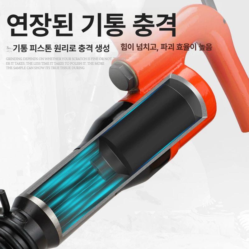 에어 함마 드릴 미니 착암기 파괴 쁘레카 콘크리트 TF-C4 경량 표준 플라스틱 케이스 - 상세 이미지 4