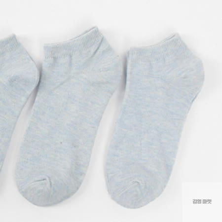 김영마켓 여성 발목 양말 블루 여성발목양말안벗겨지는