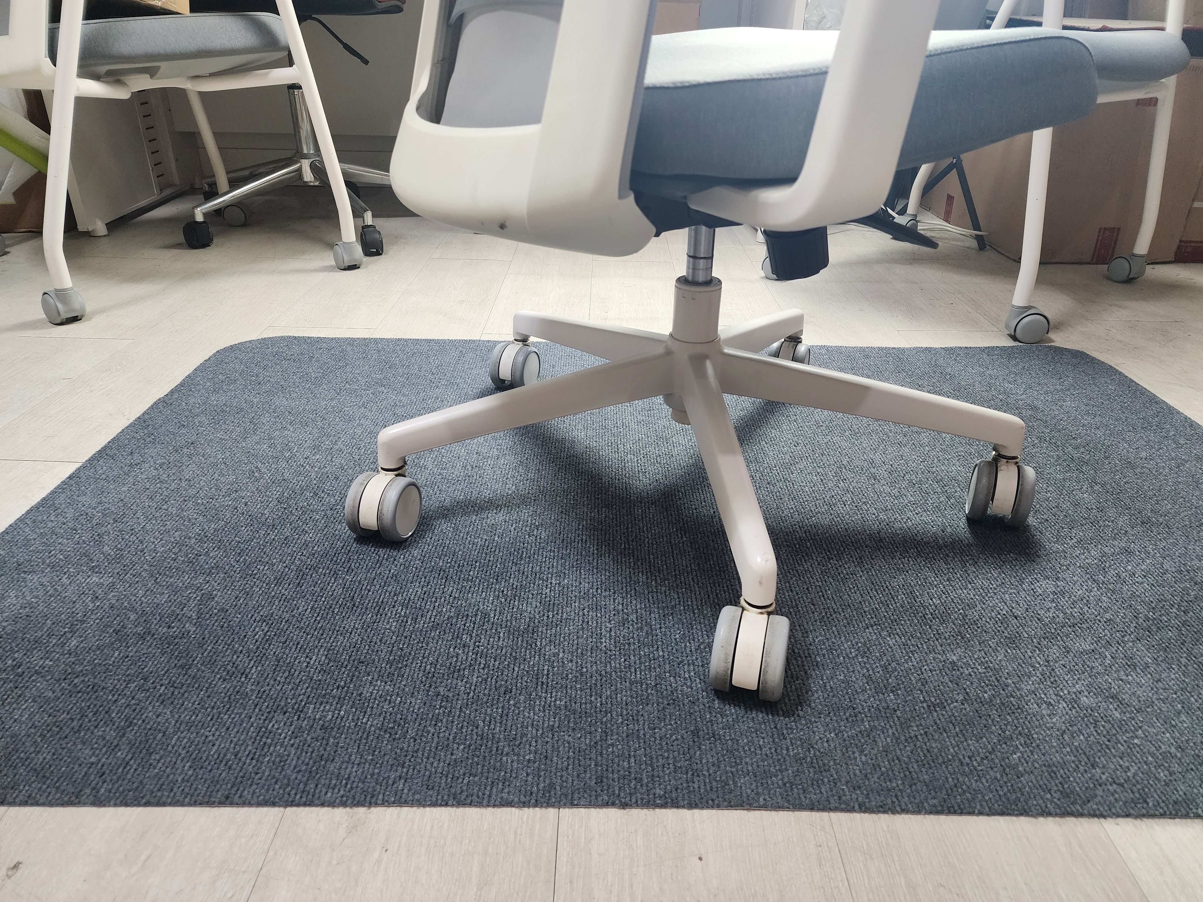 의자바닥매트 스크래치 장판 긁힘방지 여바라 바닥보호 책상의자매트 카페트 90X120 - 상세 이미지 2