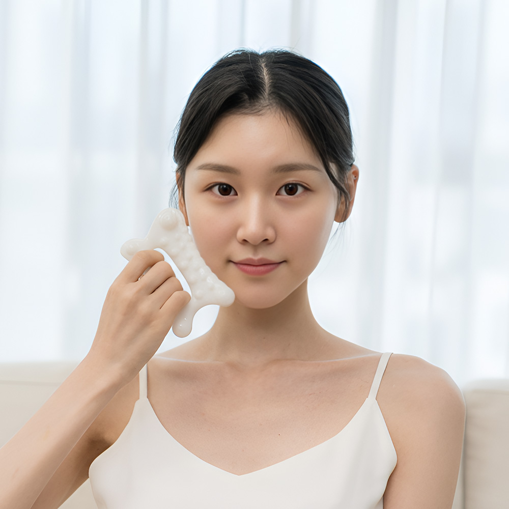 에그데이지 두피 종아리 승모근 괄사 경락 마사지기 림프 얼굴 바디 괄사