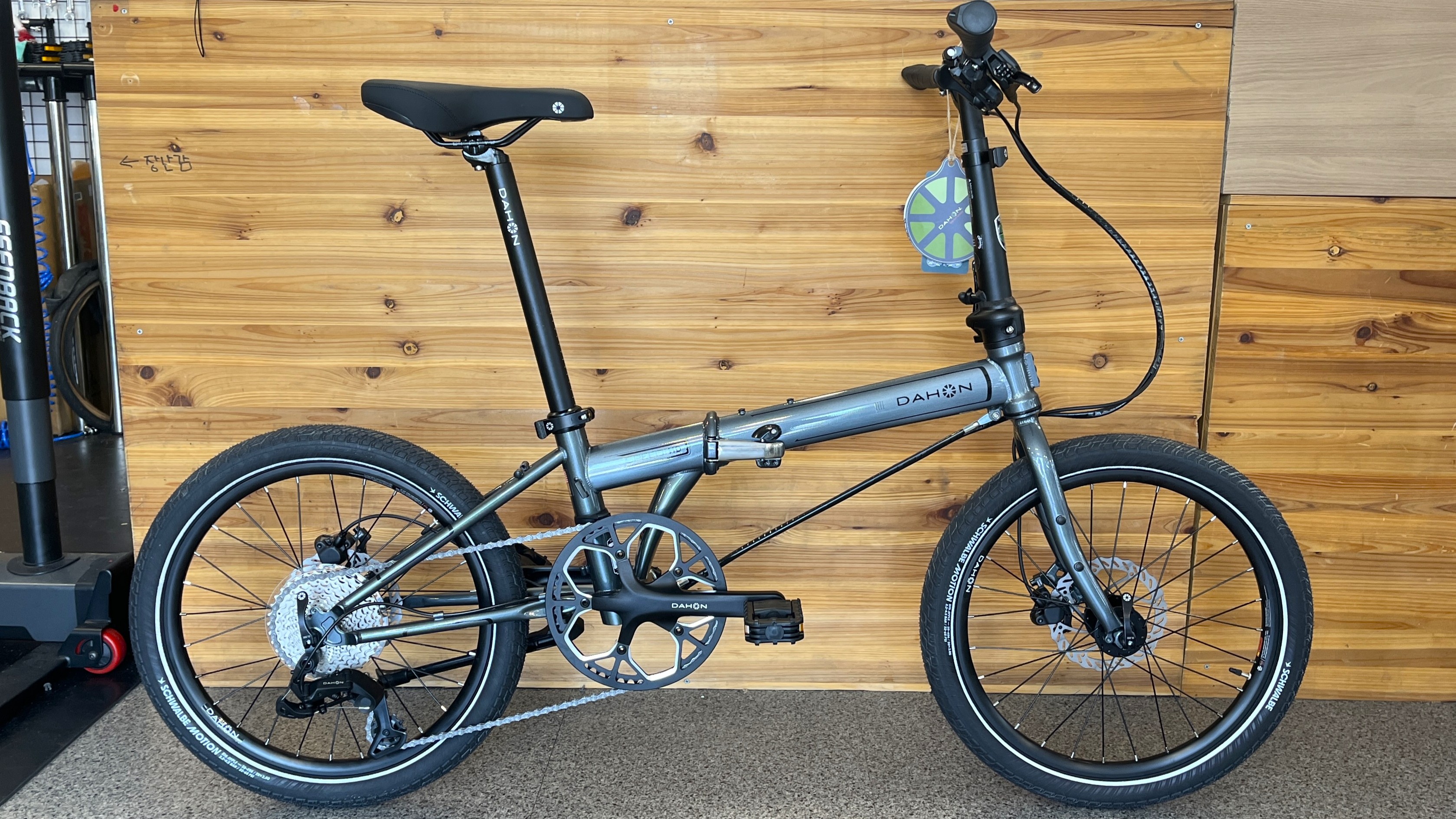 다혼 스피드 P10 HD - 10단 유압디스크,외장BB 크랭크,크로몰리 접이식 미니벨로 이미지 3