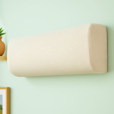 SL75956 벽걸이 에어컨 커버 보관 덮개 아이보리