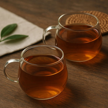 SL75952 메이 내열 유리잔 2p세트 150ml 찻잔