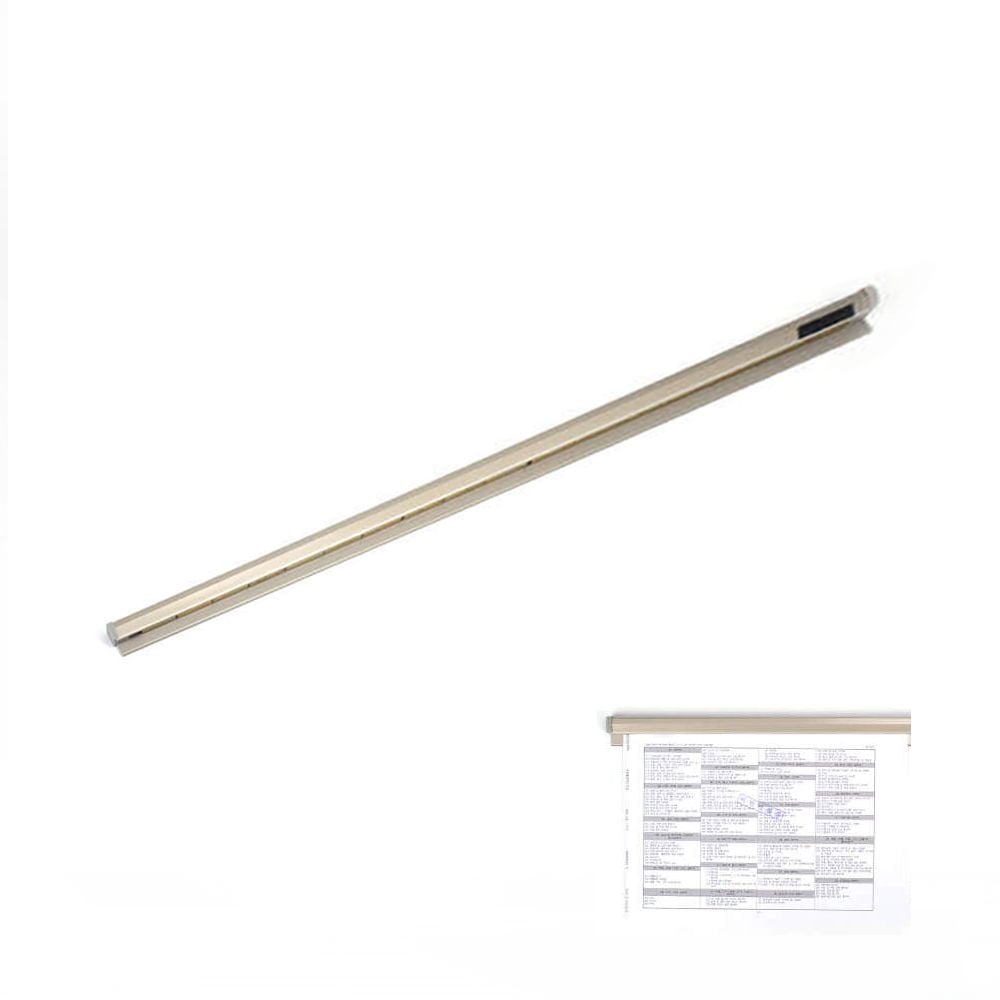 양면테이프 부착형 업소용 대형오더랙 메모홀더 120cm - 상품 이미지