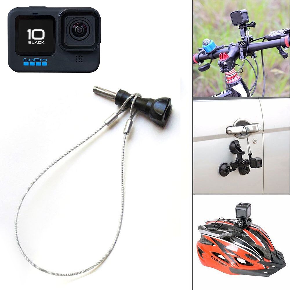 고프로10 호환 액션캠 분실 방지 와이어 끈 GOPRO10 - 상품 이미지