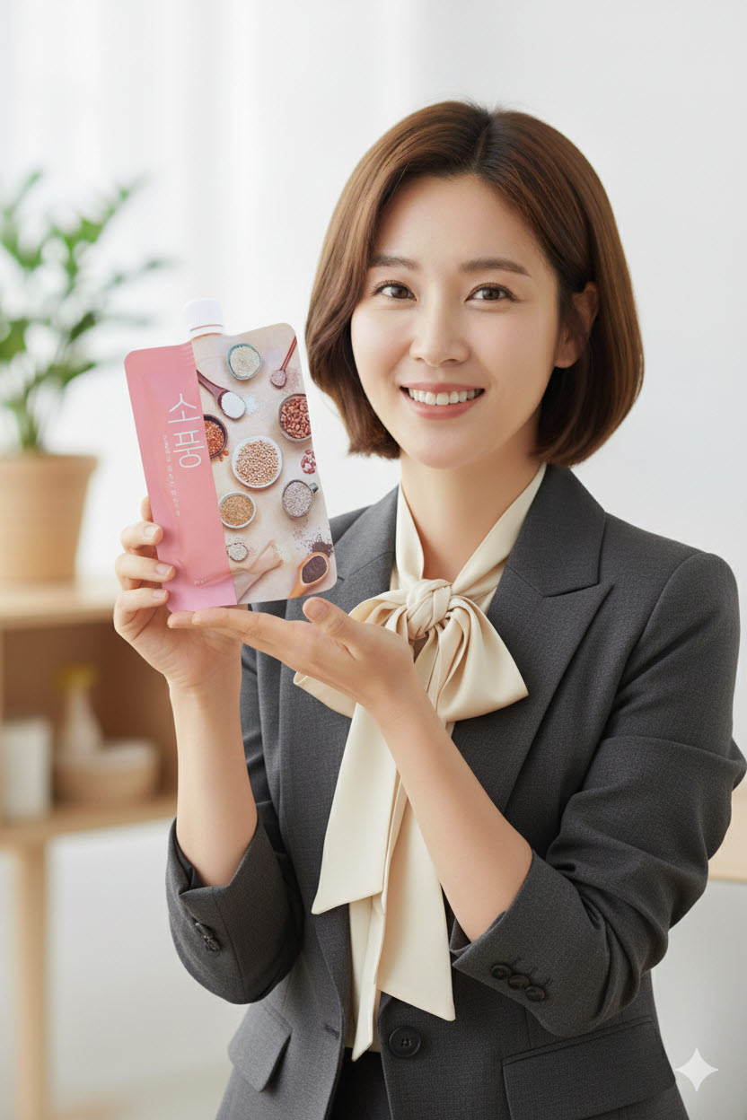 엄선된 국산 곡물 미수가루 소풍 미숫가루 40g 50개 - 메인 이미지