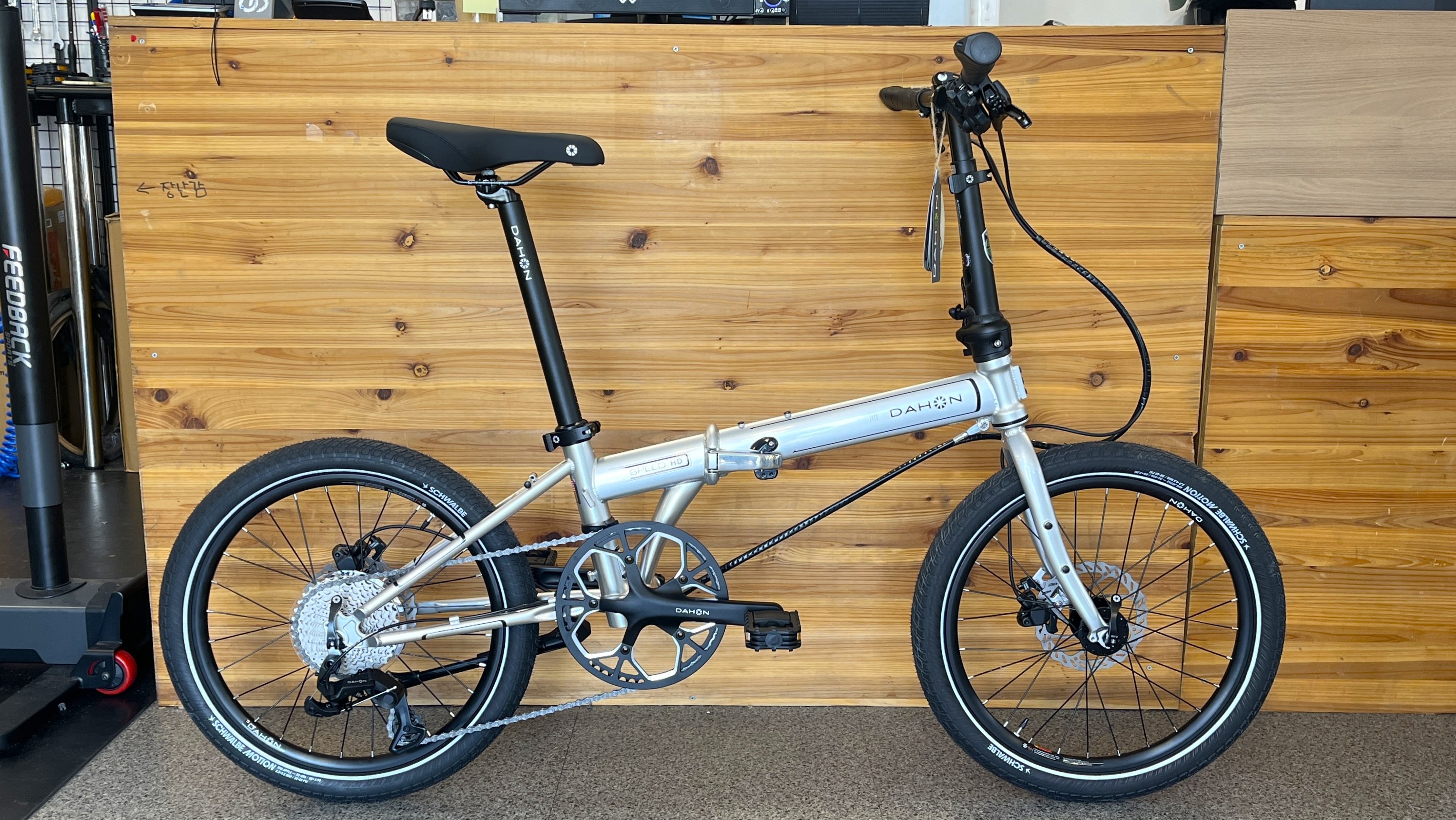 다혼 스피드 P10 HD - 10단 유압디스크,외장BB 크랭크,크로몰리 접이식 미니벨로 이미지 2