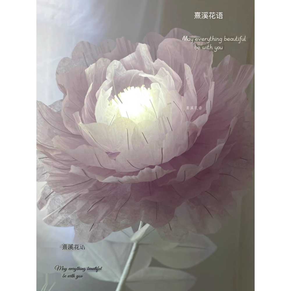 자동 꽃 소품 움직이는 조화 무대 공연 장식품 개업 A형 꽃 장식 - 상세 이미지 5