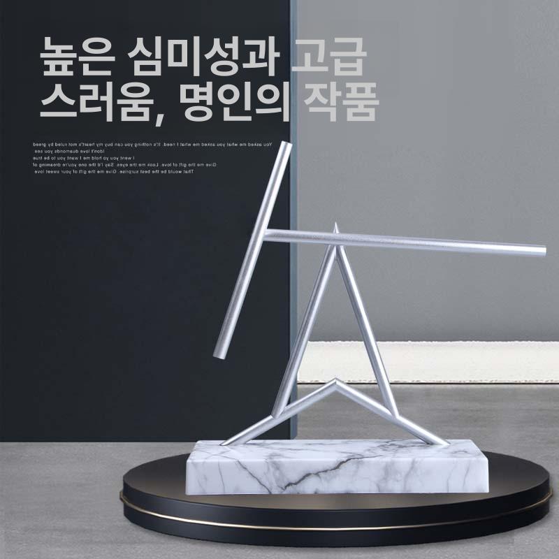 무한동력 진자운동 선물 뉴턴의 요람 실험 모빌 과학 - 상세 이미지 4