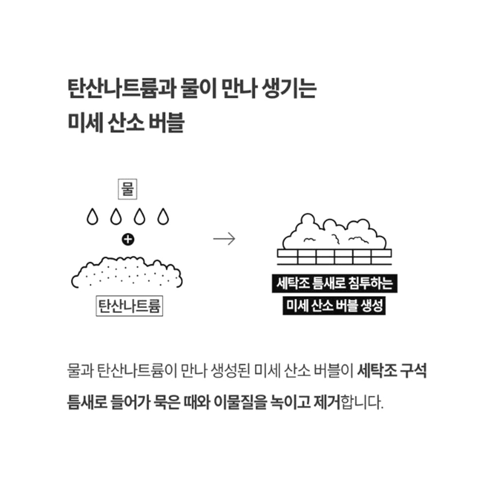 드럼 세탁조 클리너 8회분 세탁기통 세척 위생 크리너 - 상세 이미지 4