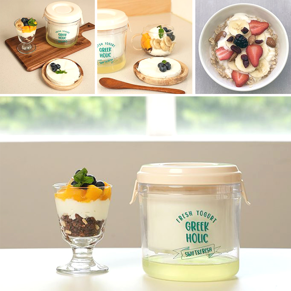 그릭요거트 메이커 유청분리기 통세척 거름망 분리형