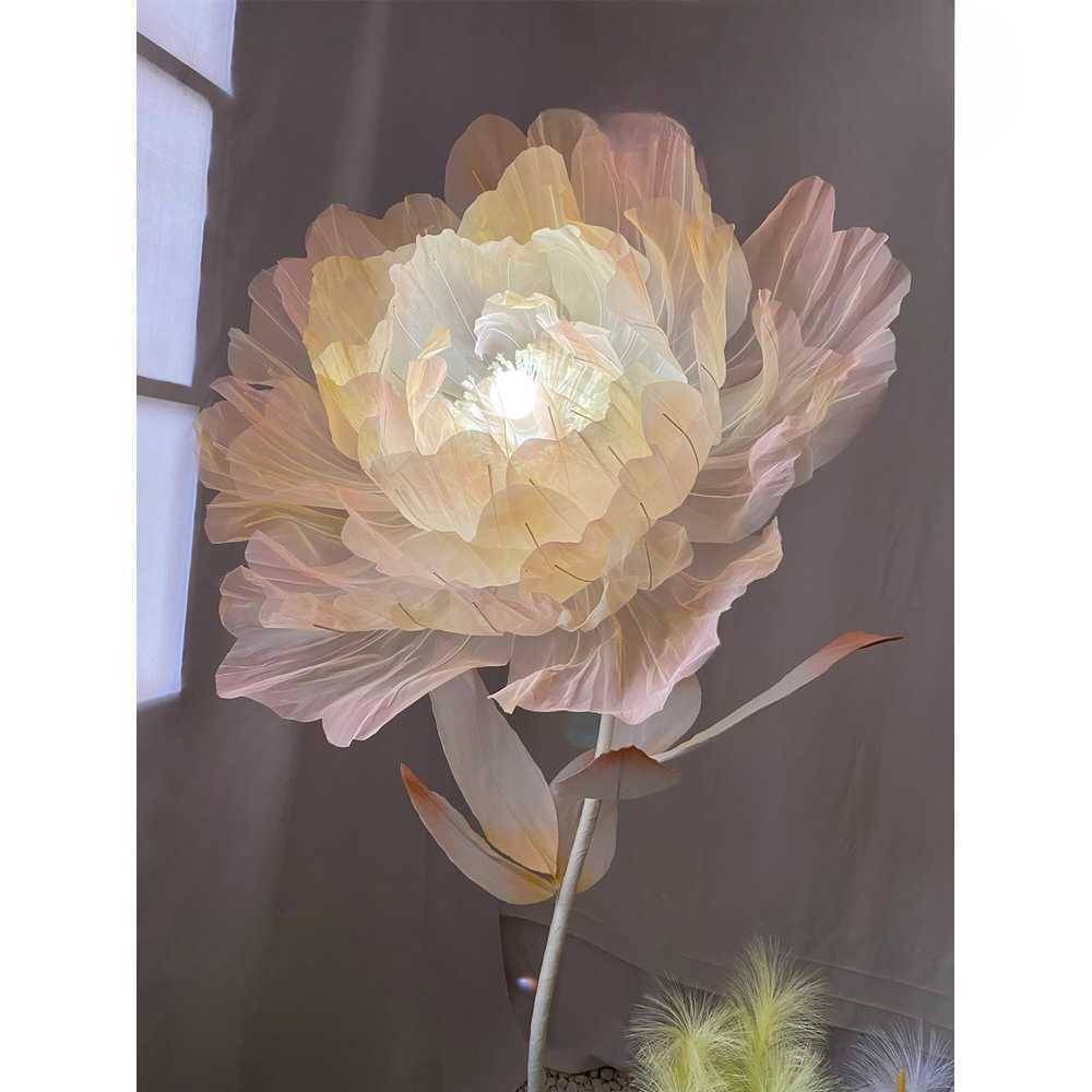 조화 소품 움직이는 꽃 인테리어 전동 장식품 선물 A형 50x150cm - 상세 이미지 2