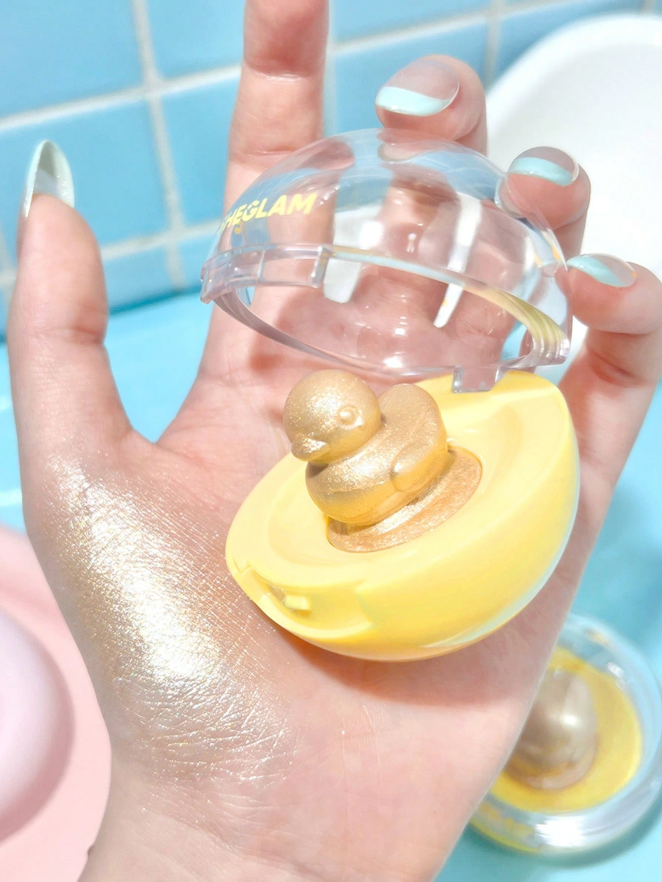 쉬글램 오리 하이라이터 3d 럭키 덕 - 상세 이미지 4