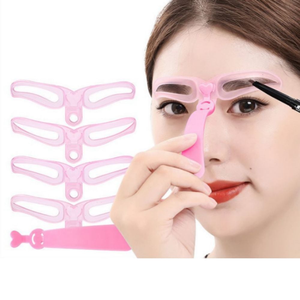 눈썹가드 일자 눈썹 눈썹틀 그리기 가드 8종 - 메인 이미지