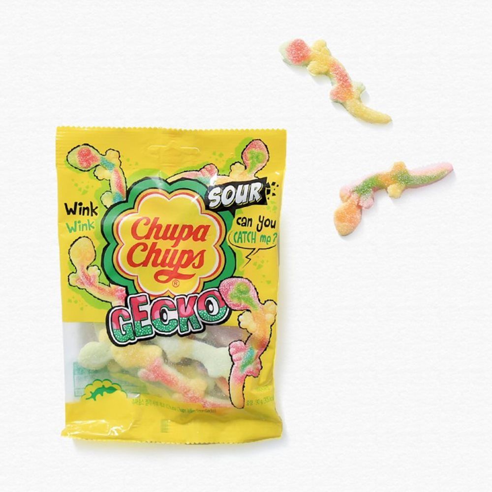 CO-SA 츄파춥스 젤리 사워게코(90g) 5봉 사탕 - 상품 이미지