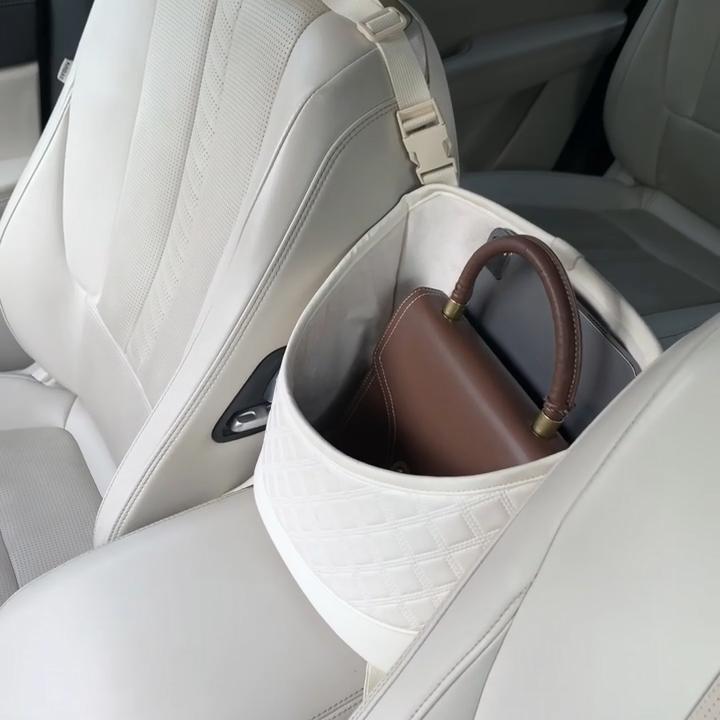 앞좌석 팔걸이 차량용 수납함 가방 보관 다용도 수납 자동차 악세사리 블랙 - 상세 이미지 3