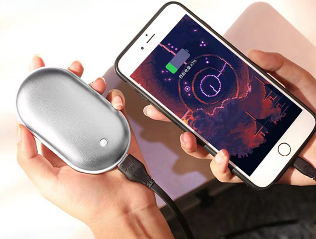 [Life모아] Q11 맥스 휴대용 손난로 보조배터리 충전식 5000mAh 핫팩 겸용 - 상세 이미지 4