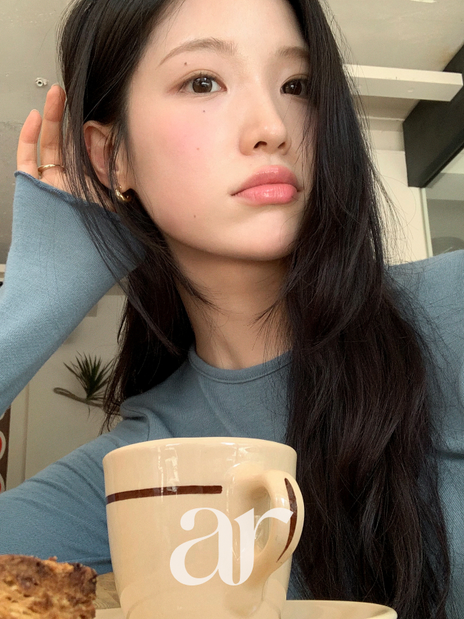 [자체제작] 소피 라운드넥 물결 긴팔 티셔츠 데일리 긴팔티 ts4656 - 상세 이미지 4